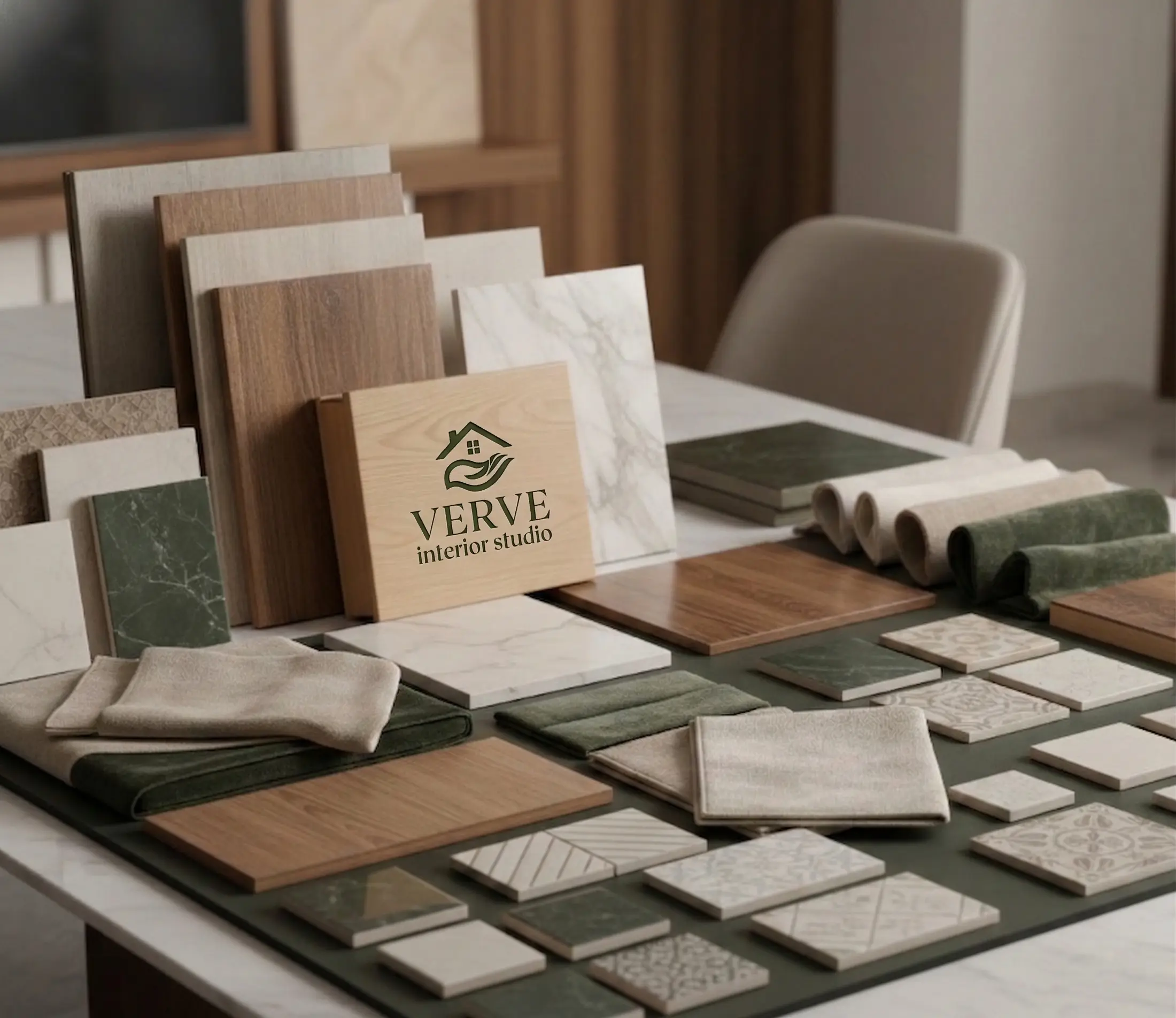 Verve interior studio - Premium Quality Materials