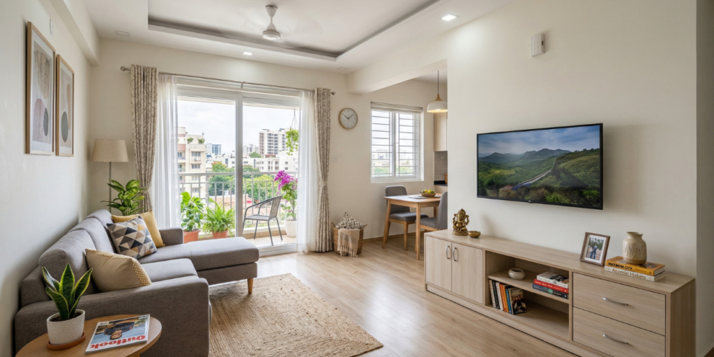 Verve Interior Studio 2BHK Interior Design